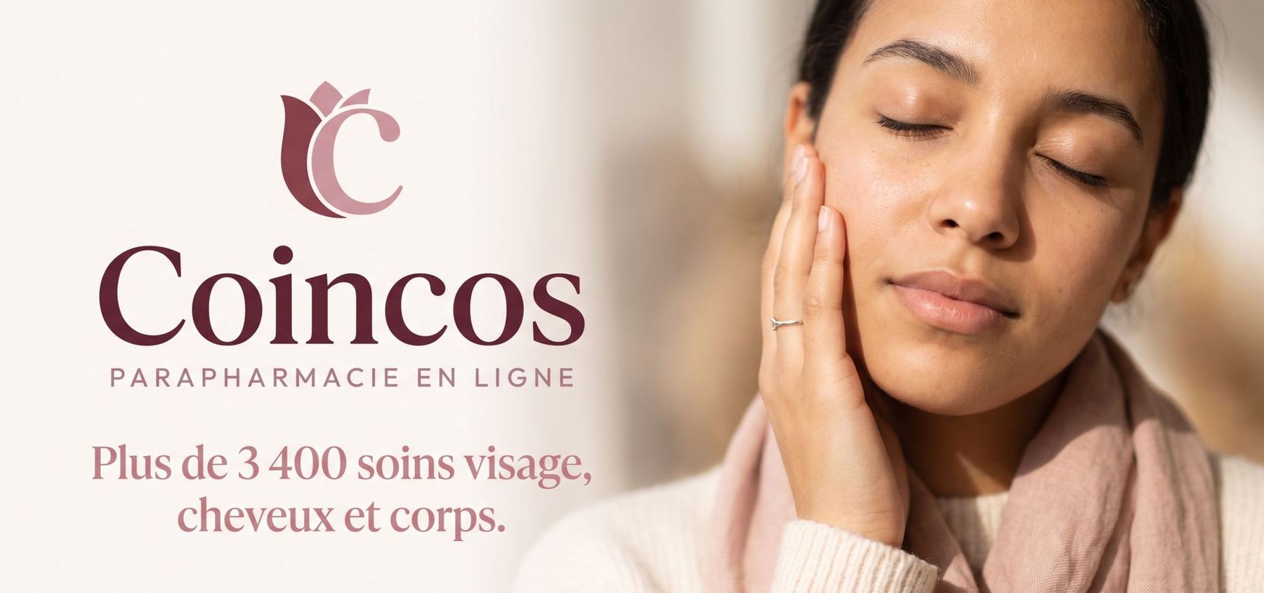 Coincos, parapharmacie en ligne — plus de 3 400 soins visage, cheveux et corps